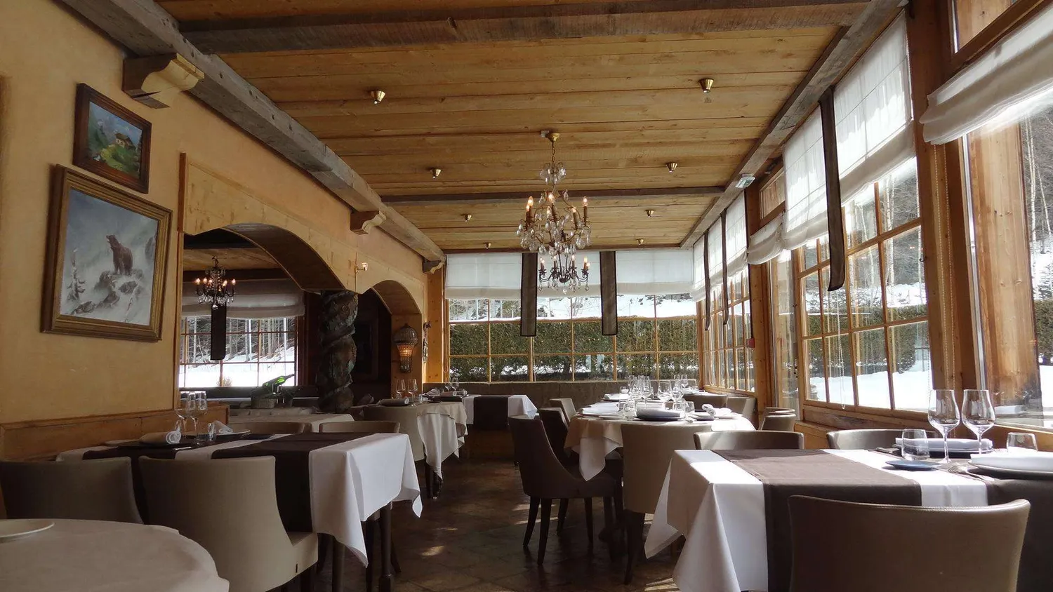 Le Rosebud restaurant Chamonix