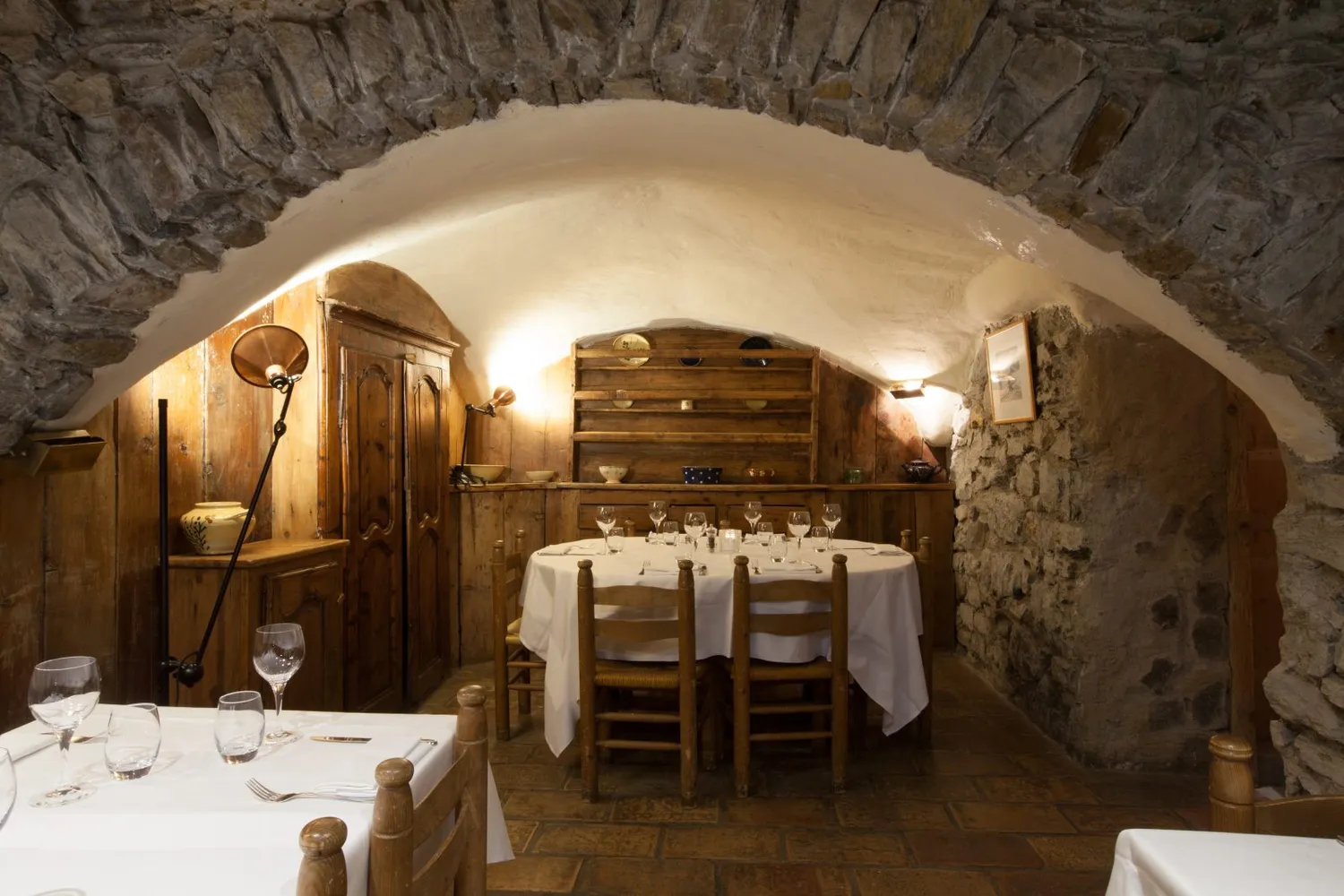 Le Saint Nicolas restaurant Megève