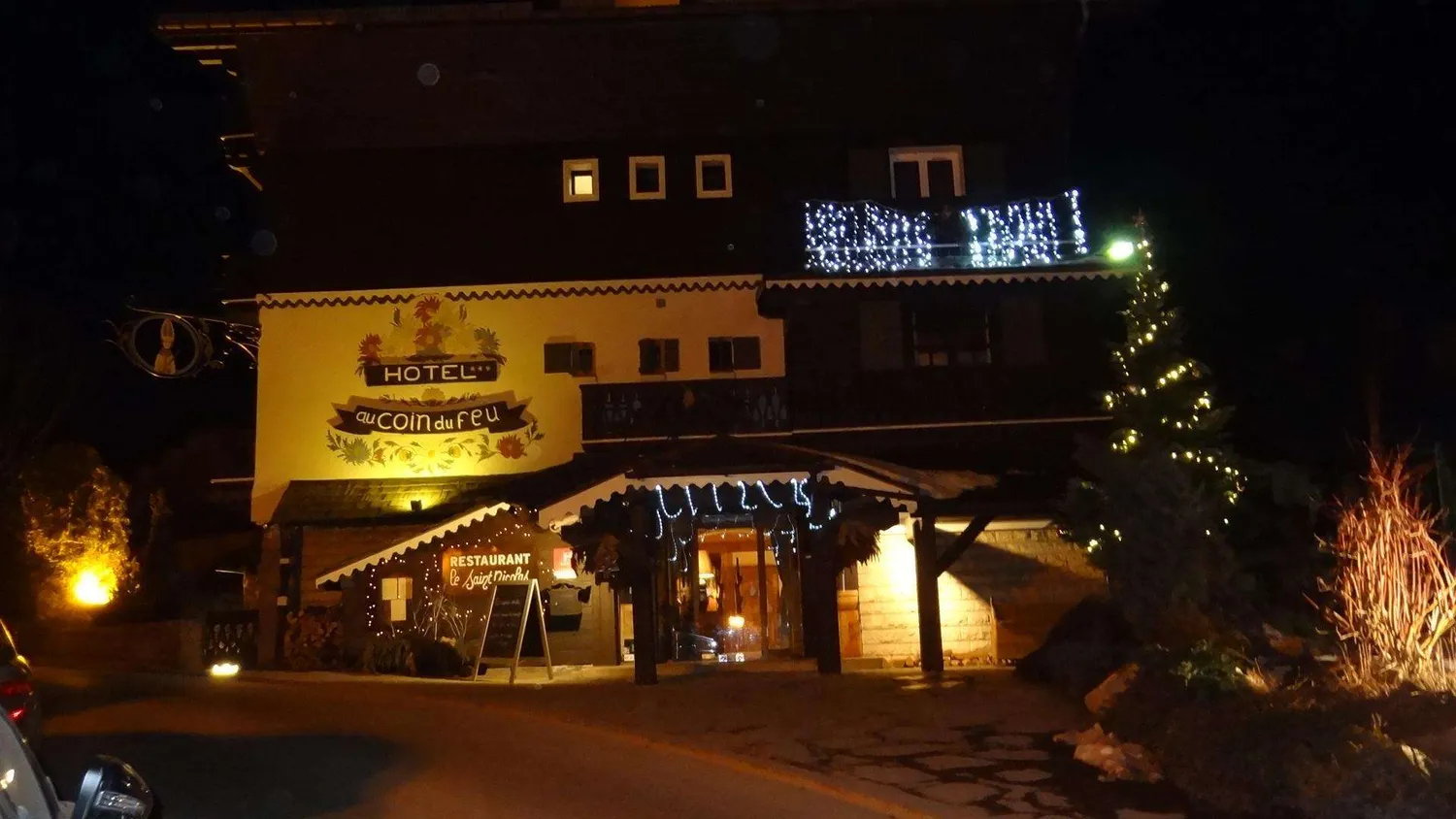 Le Saint Nicolas restaurant Megève