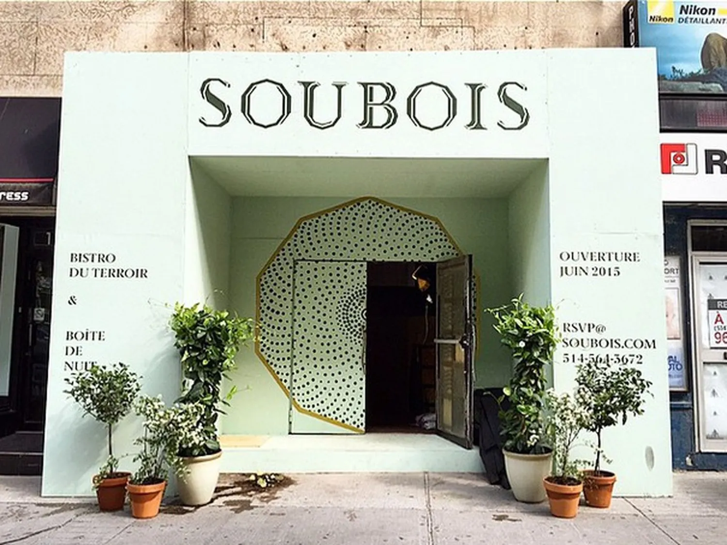 Soubois restaurant Montréal