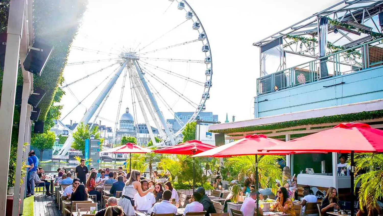 Terrasses Bonsecours restaurant Montréal