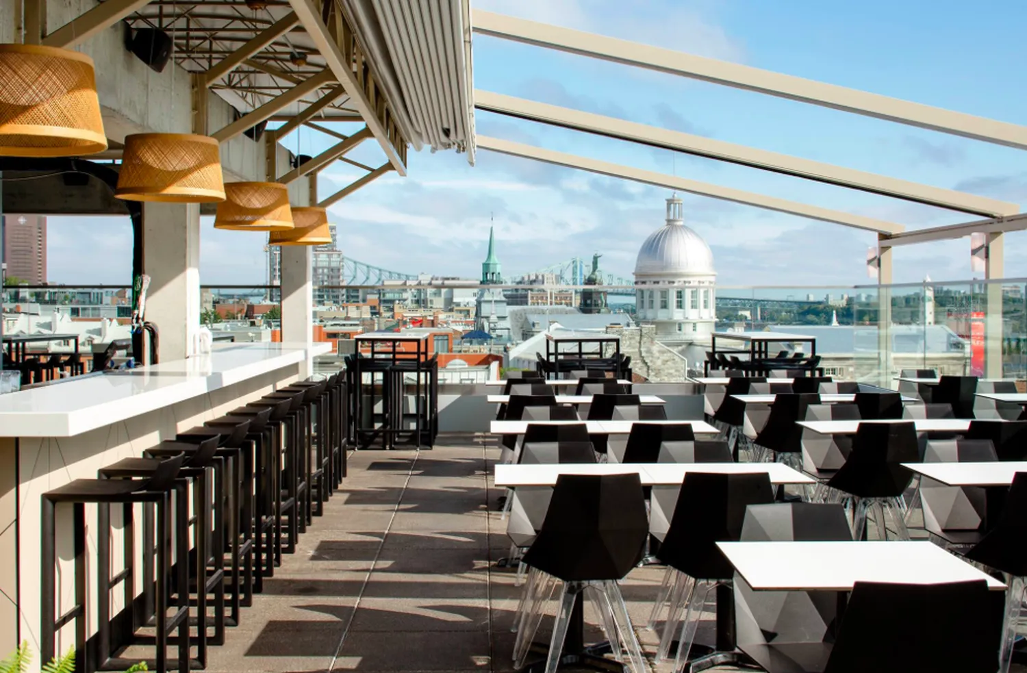 Terrasses Bonsecours restaurant Montréal