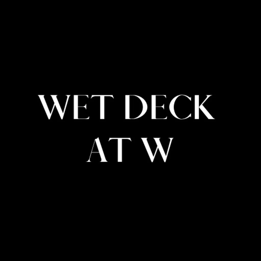 Wet deck at W Pool party Austin