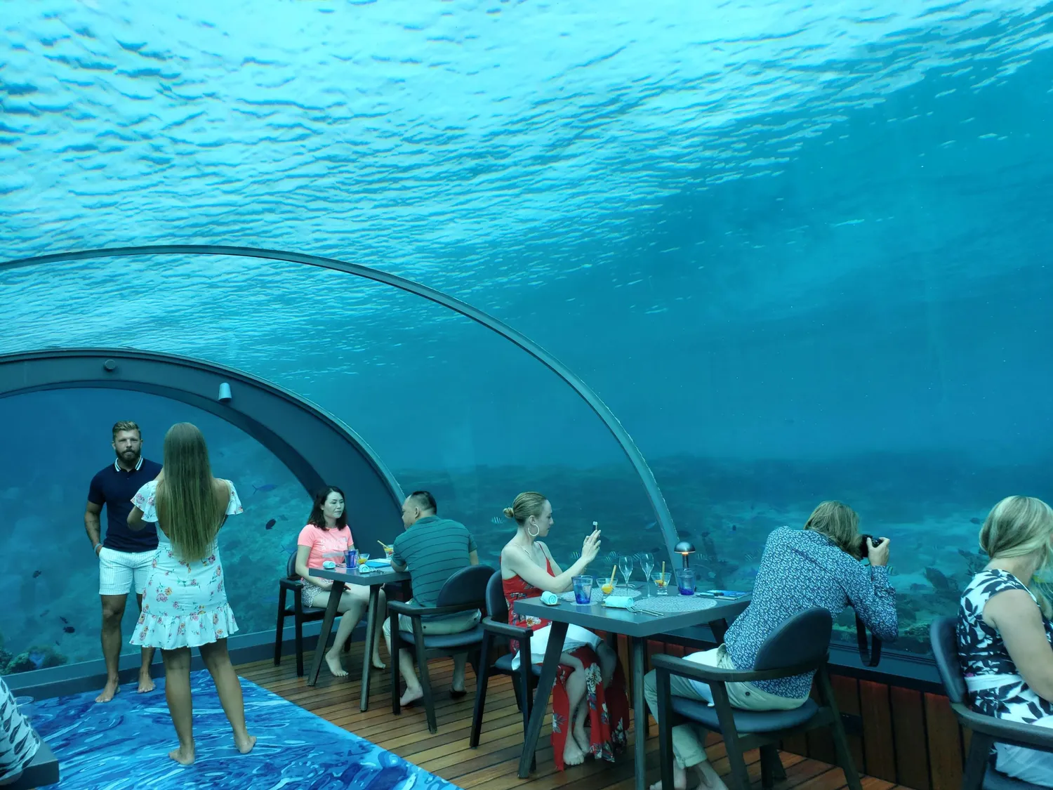5.8 Undersea restaurant Maldives