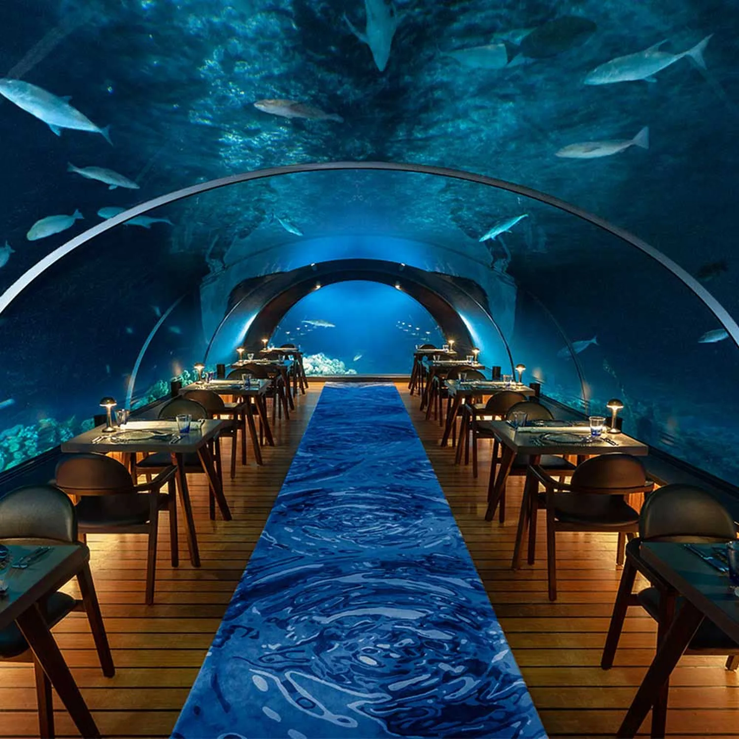 5.8 Undersea restaurant Maldives