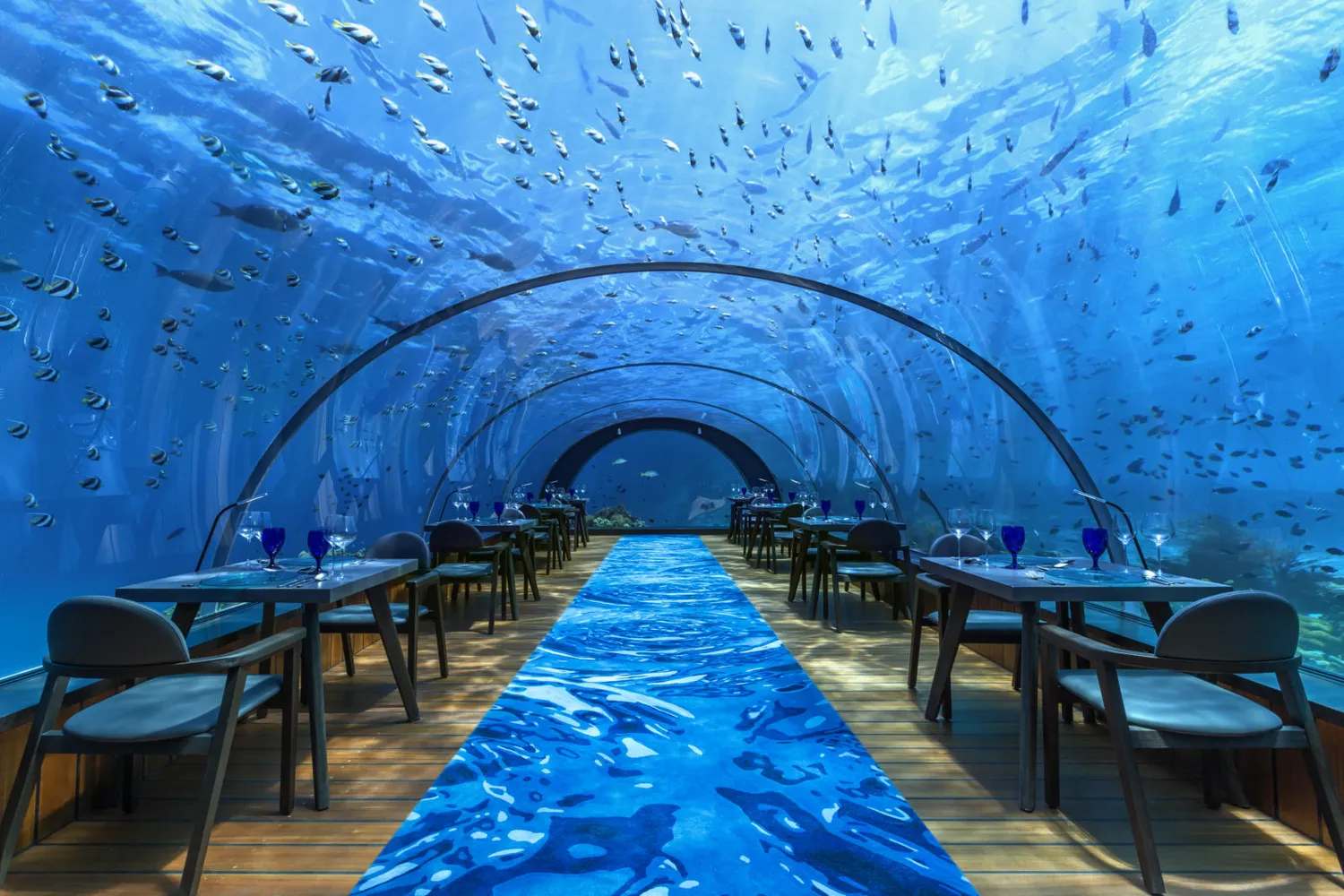 5.8 Undersea restaurant Maldives