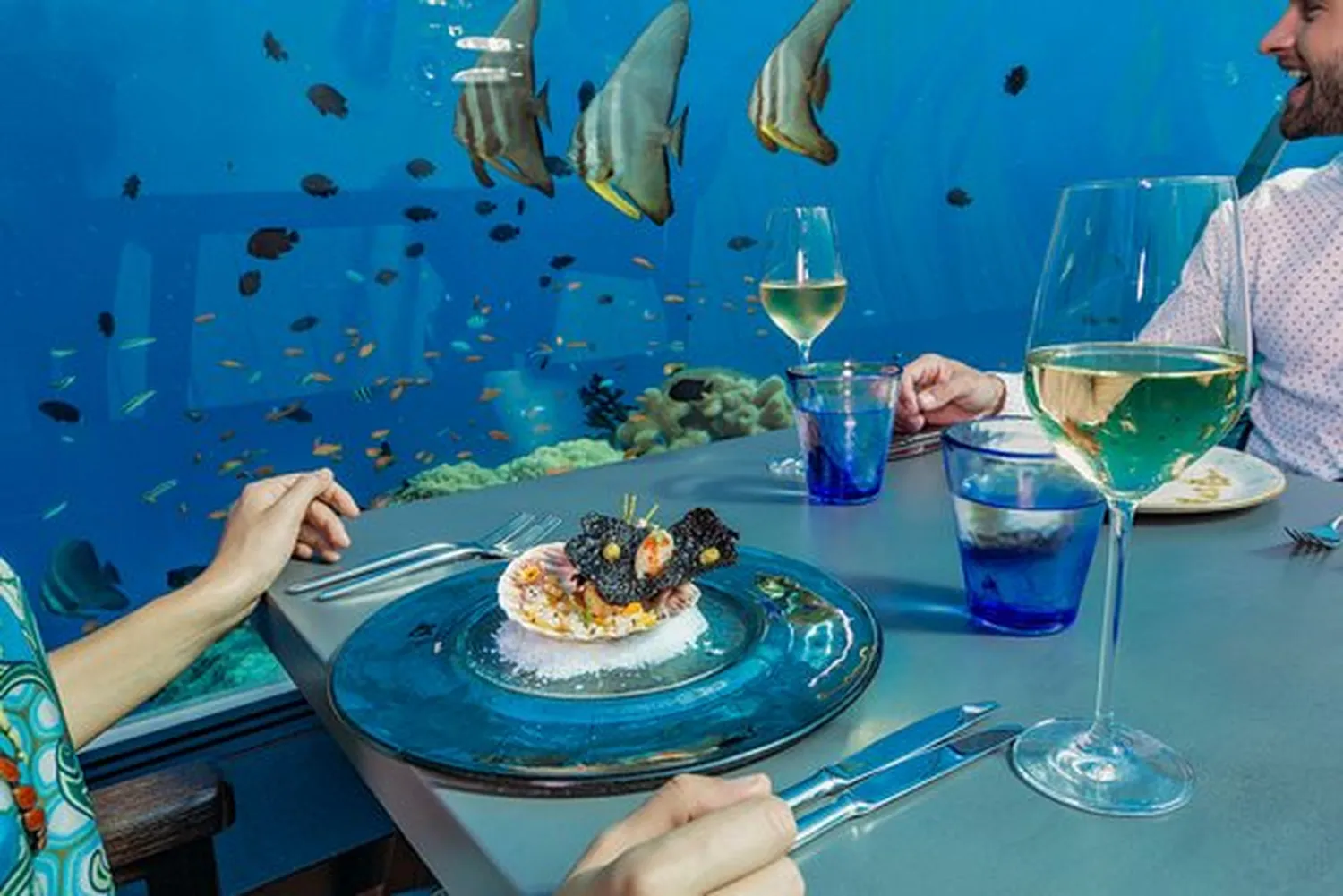 5.8 Undersea restaurant Maldives