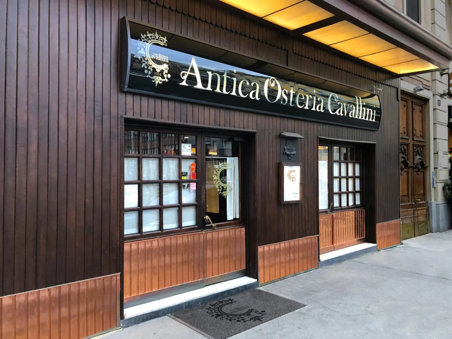 Antica Osteria Cavallini restaurant Milano