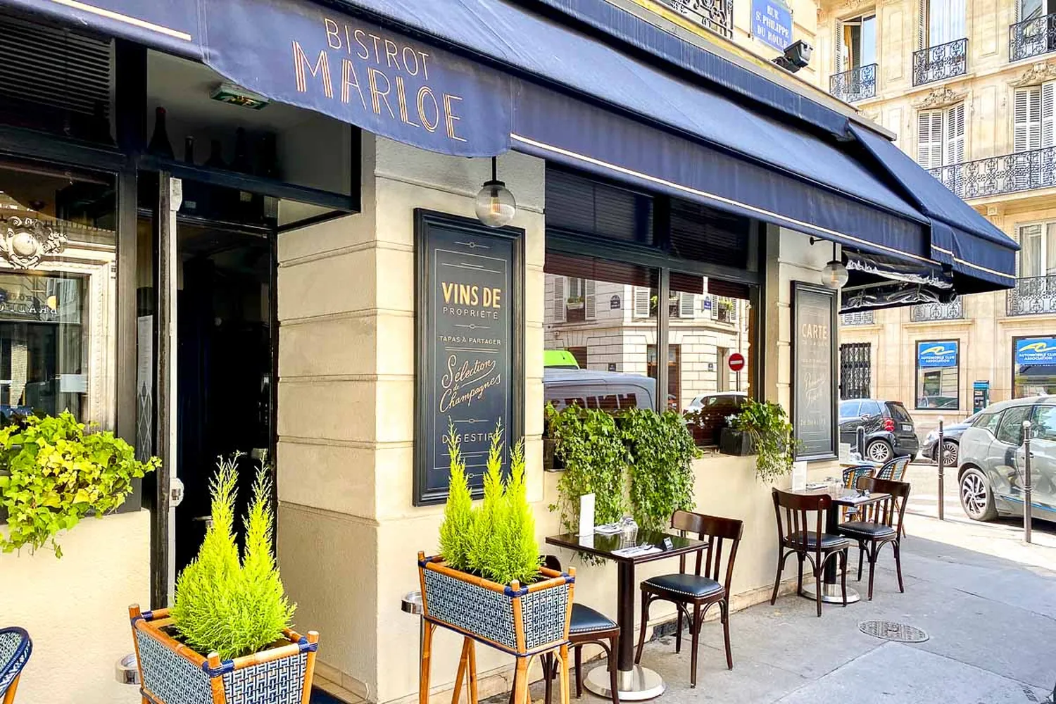 Bistrot Marloe restaurant Paris