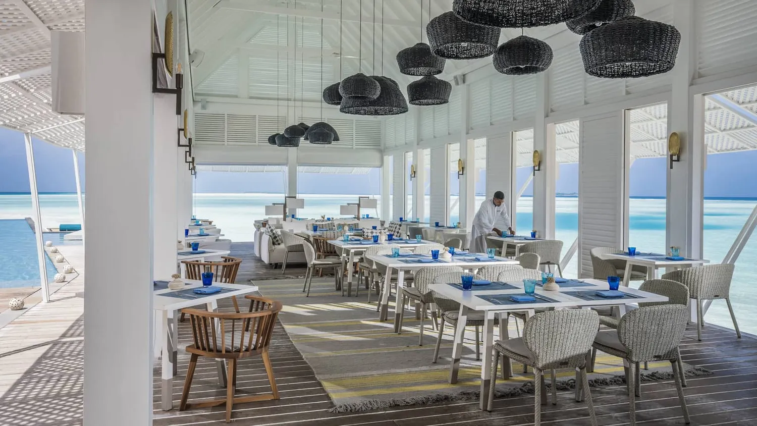 Blu restaurant Maldives