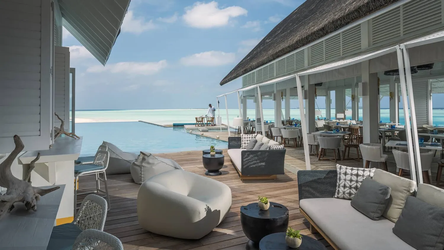 Blu restaurant Maldives