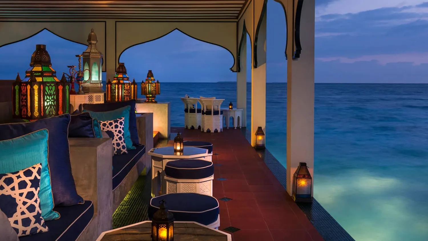 Blu restaurant Maldives