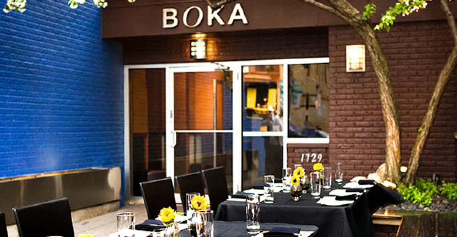 Boka restaurant Chicago