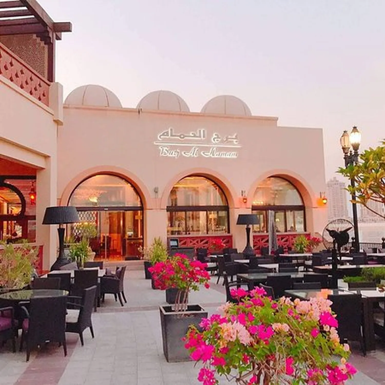 Burj Al Hamam restaurant Doha