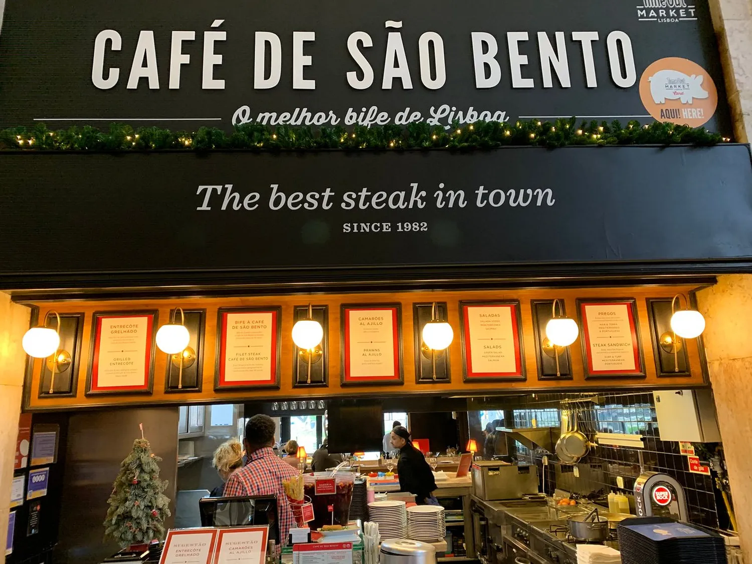 Cafe de Sao Bento restaurant Lisbon