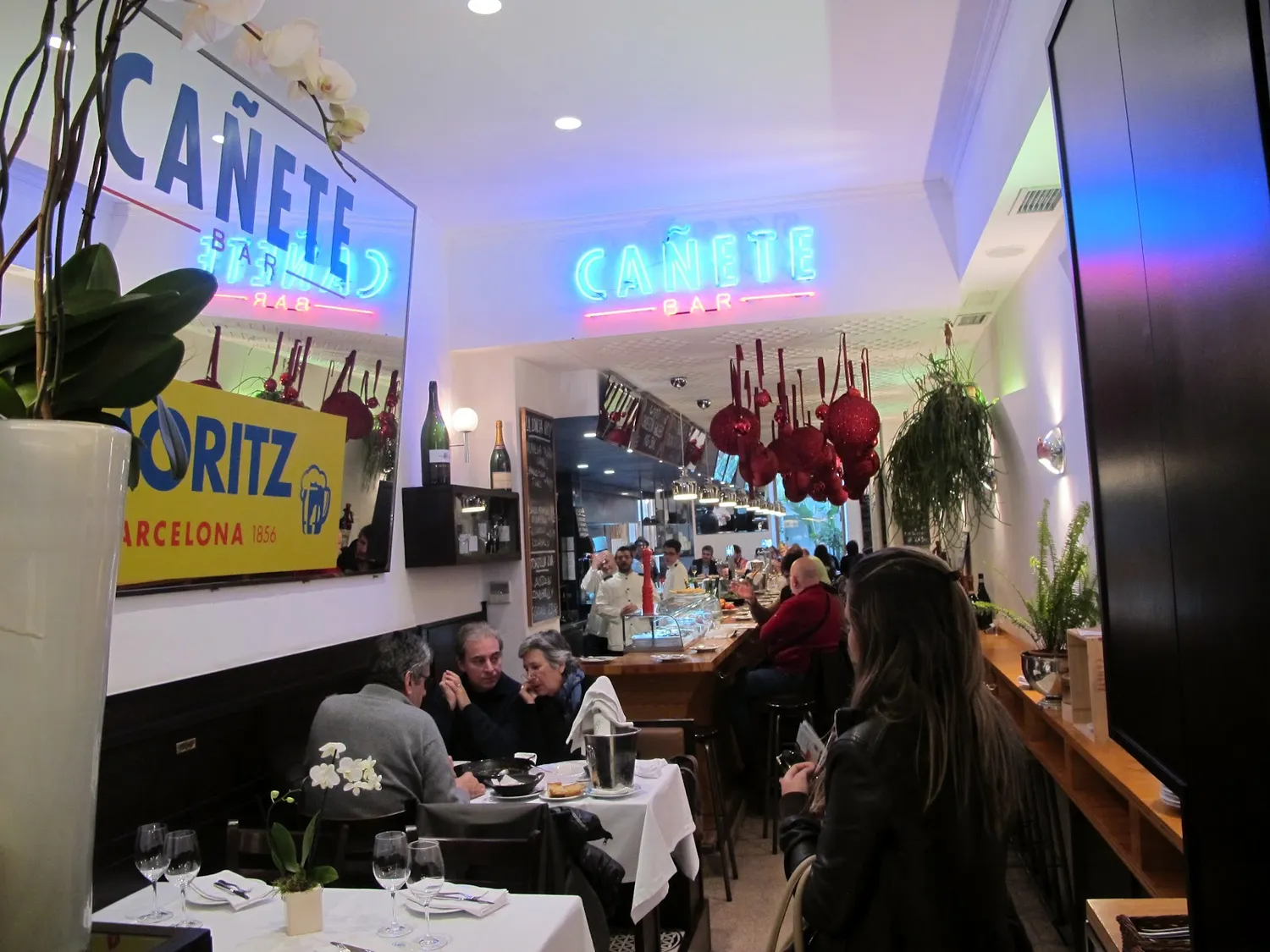 Cañete restaurant Barcelona