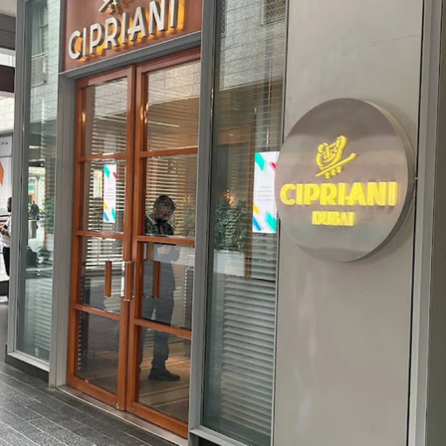 Cipriani restaurant Dubaï