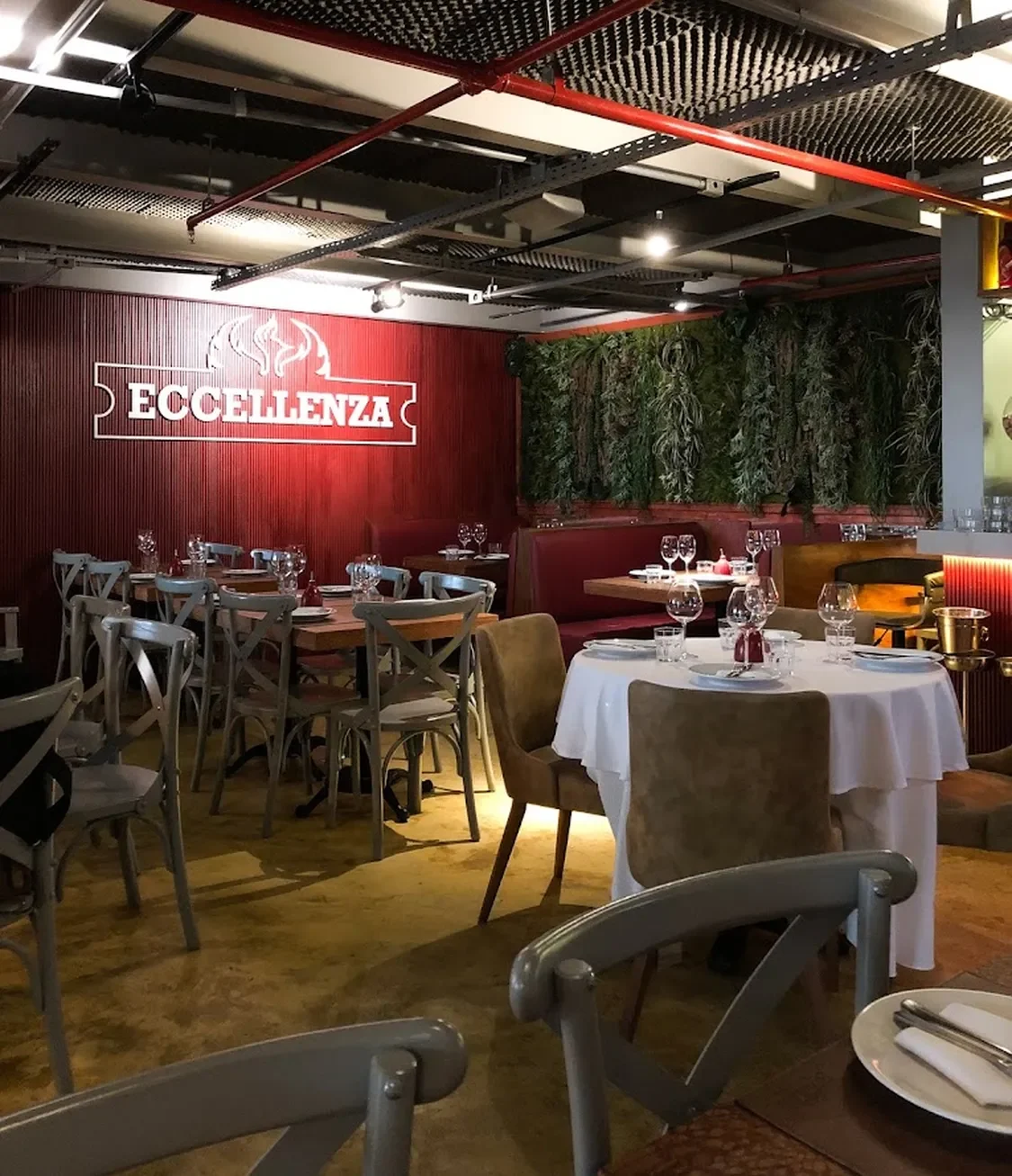 Eccellenza restaurant Rio de Janeiro