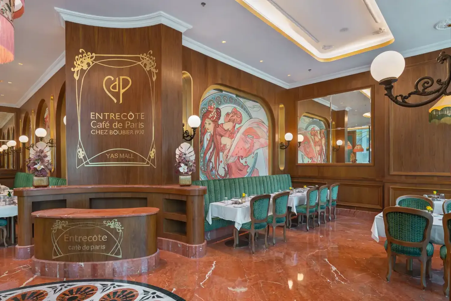 Entrecôte Café de Paris restaurant Dubaï
