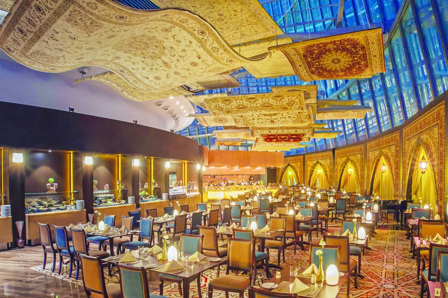 Flying Carpet restaurant Doha