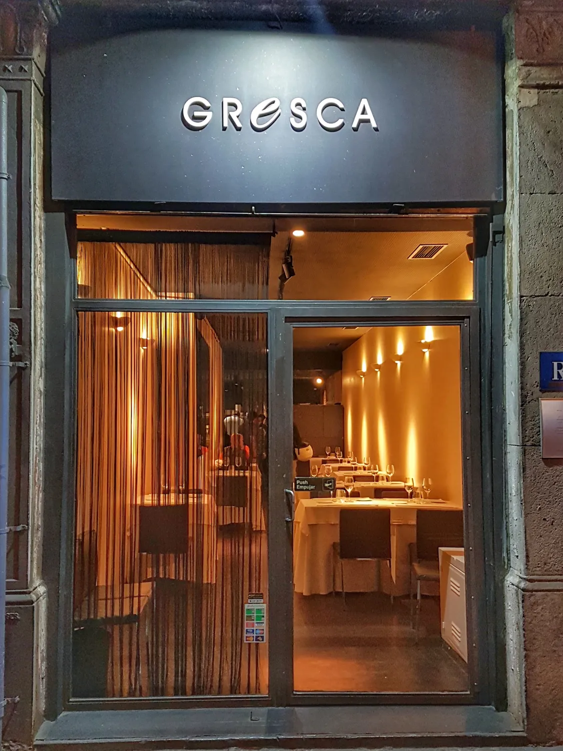 Gresca restaurant Barcelona