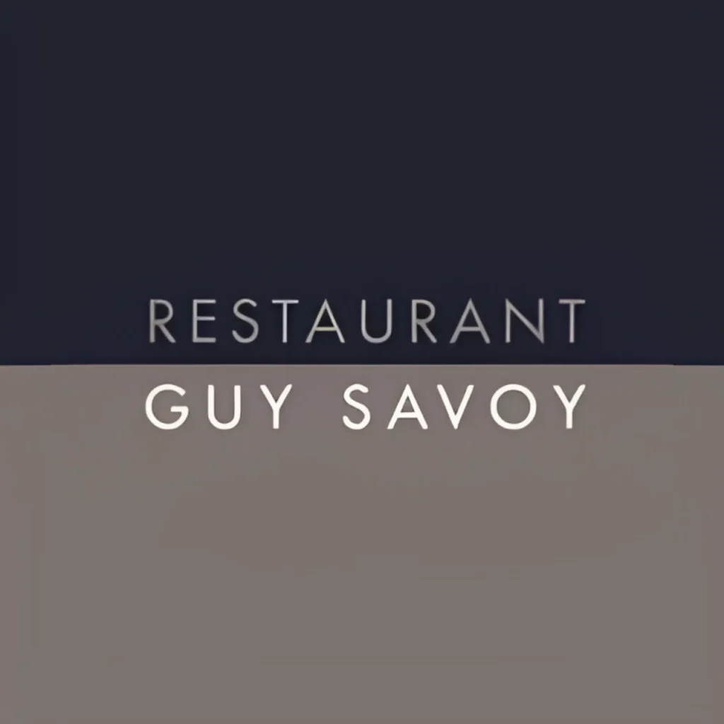 Guy Savoy restaurant Paris