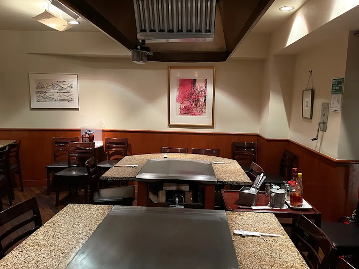 Hakushu Teppanyaki restaurant Tokyo