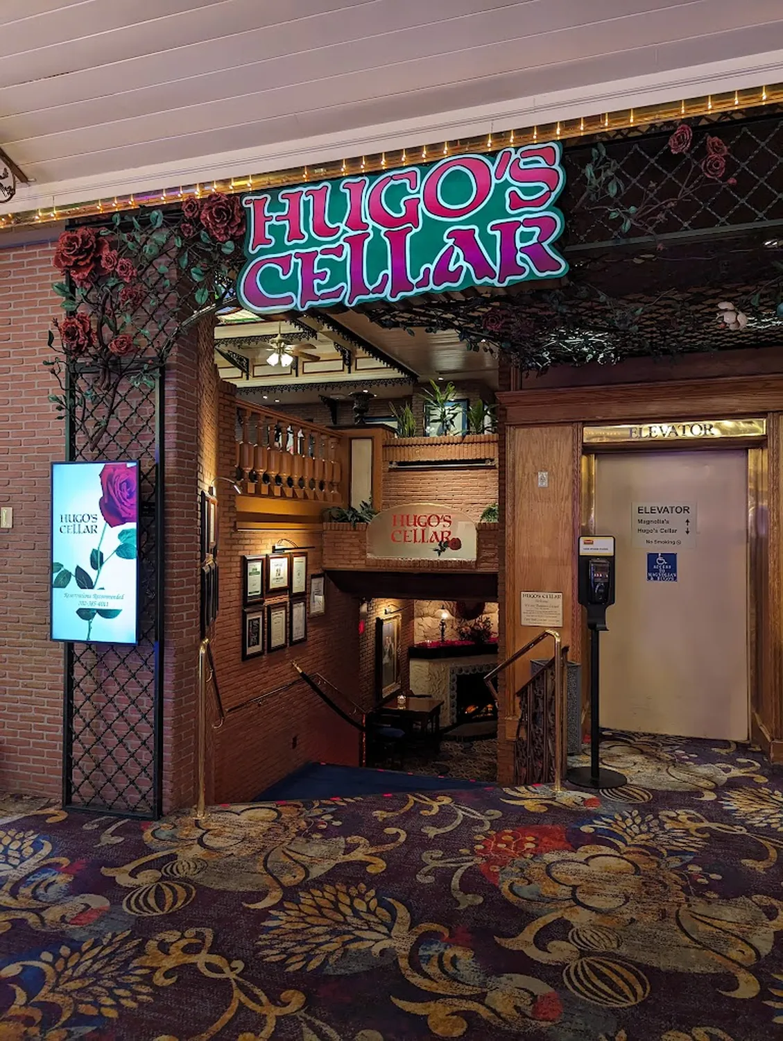 Hugo's Cellar restaurant Las Vegas