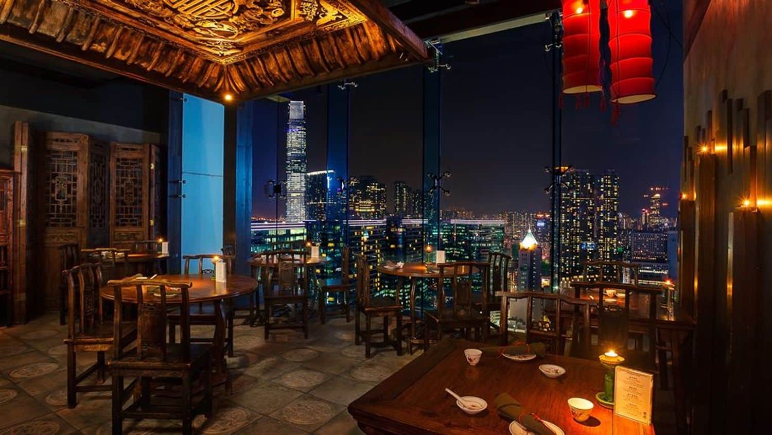 Hutong restaurant Hong Kong