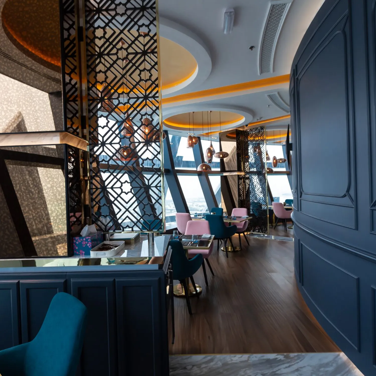 Iksha 360 restaurant Doha