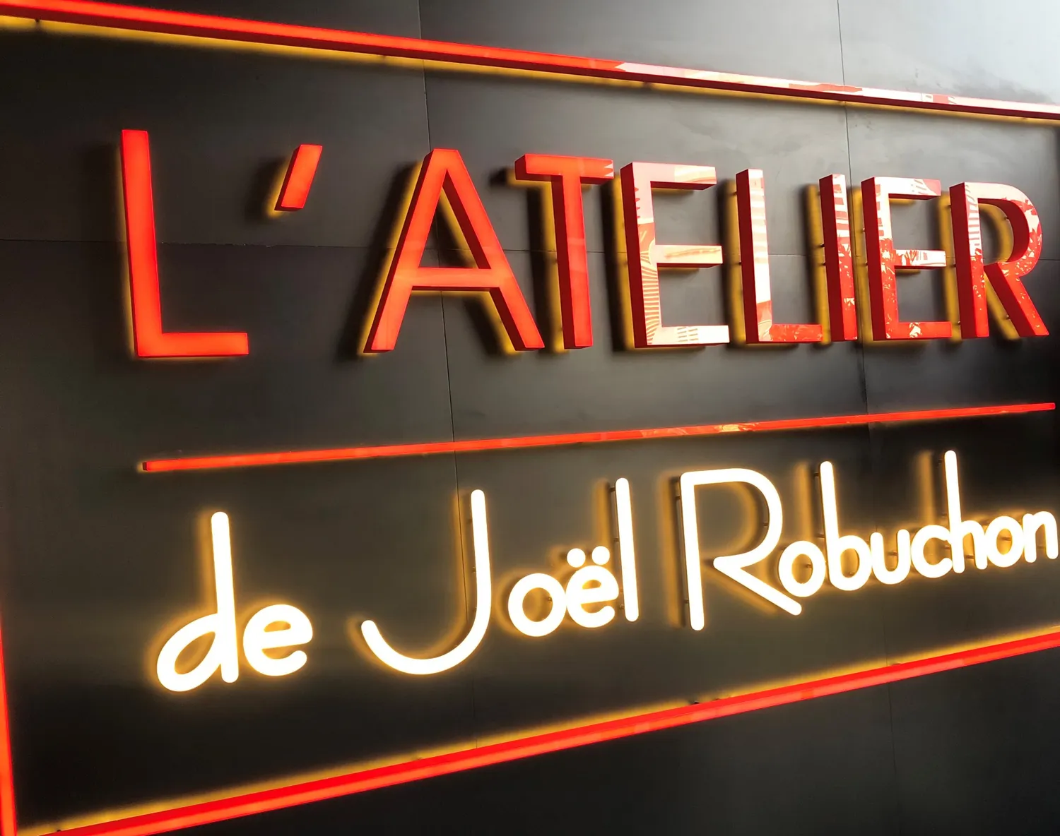 L’Atelier de Joel Robuchon restaurant Dubaï