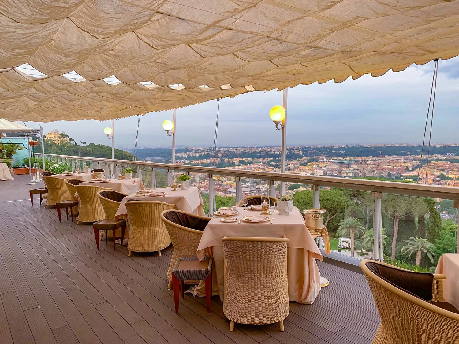 La Pergola restaurant Roma