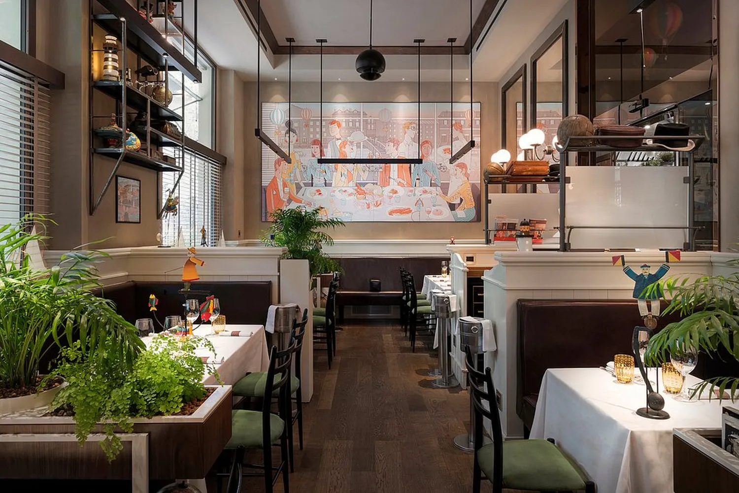 Langosteria Bistrot restaurant Milan