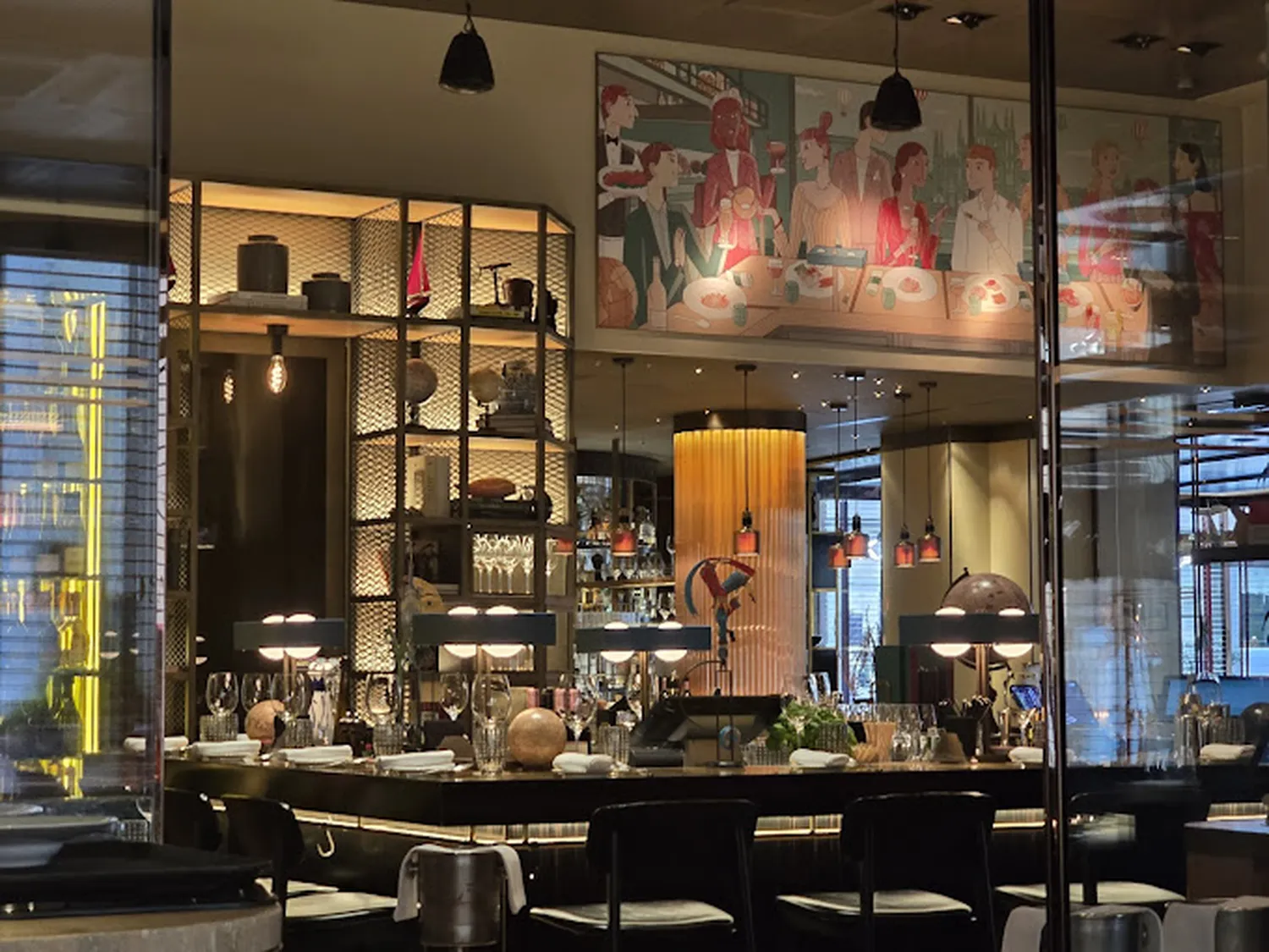 Langosteria restaurant Milan