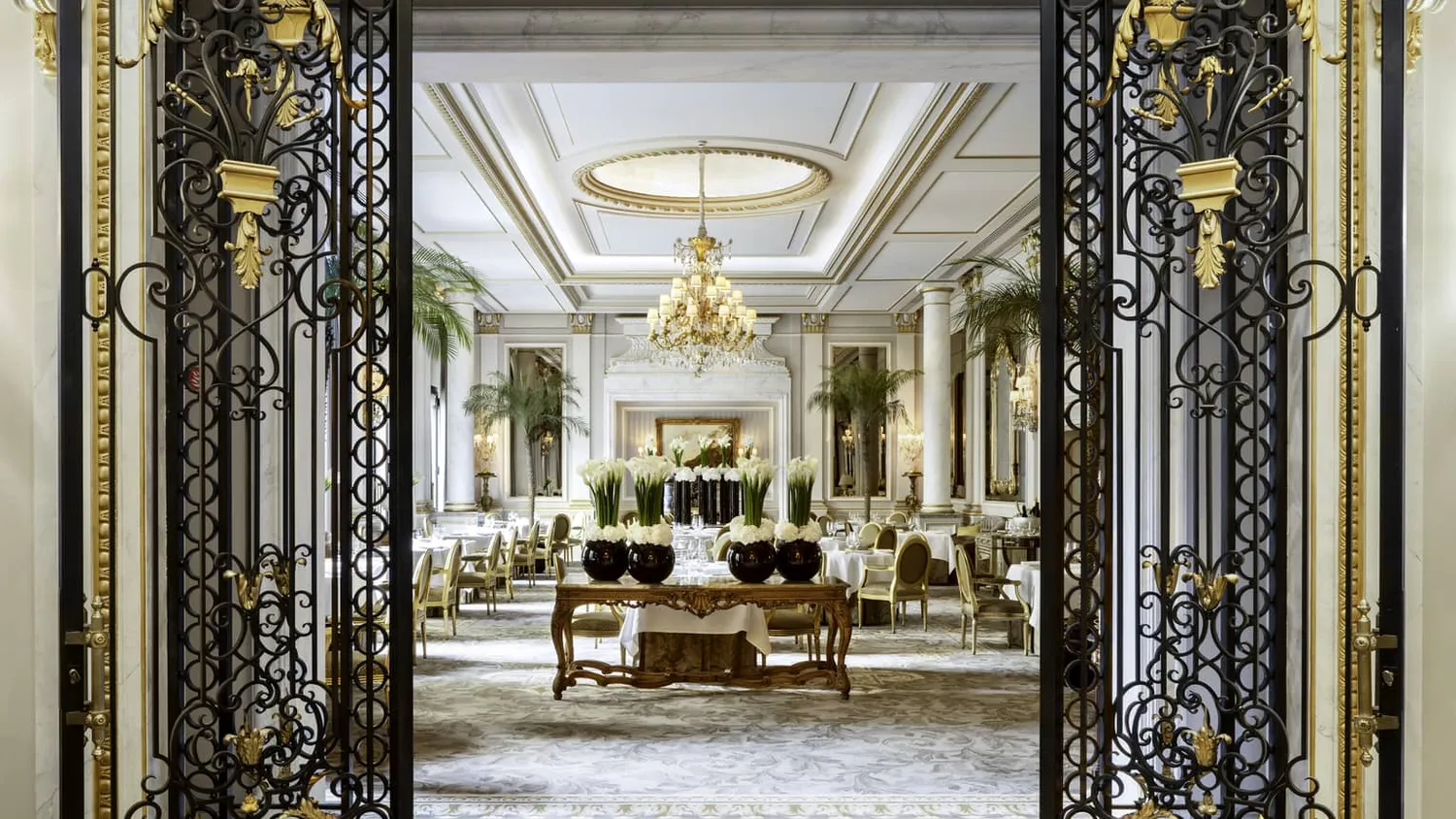 Le Cinq restaurant Paris