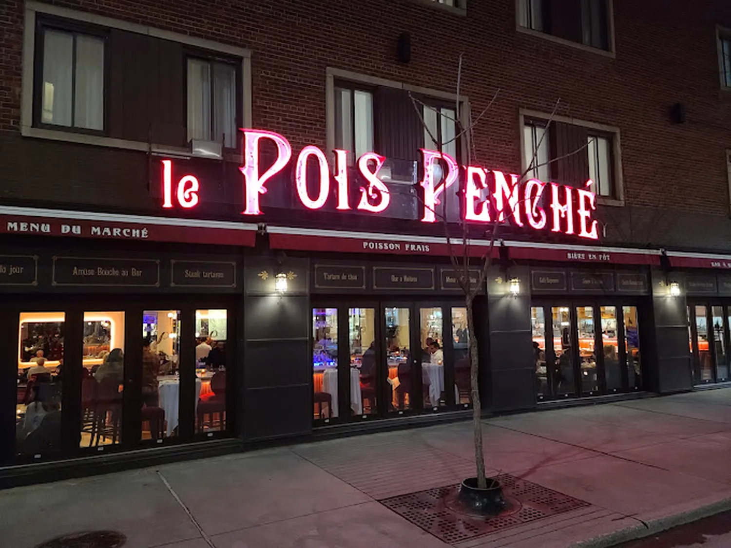 Le Pois Penche restaurant Montréal