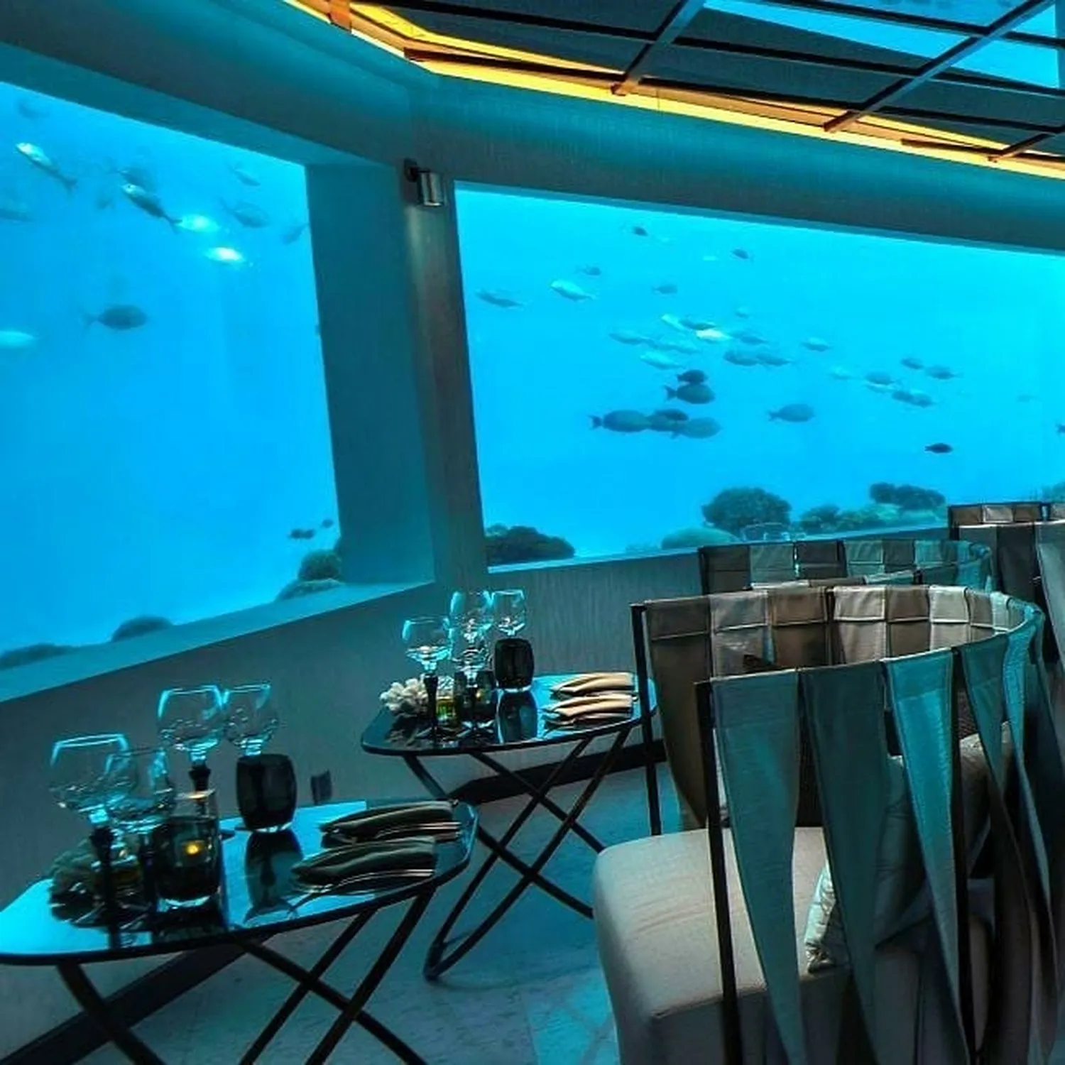 M6m restaurant Maldives