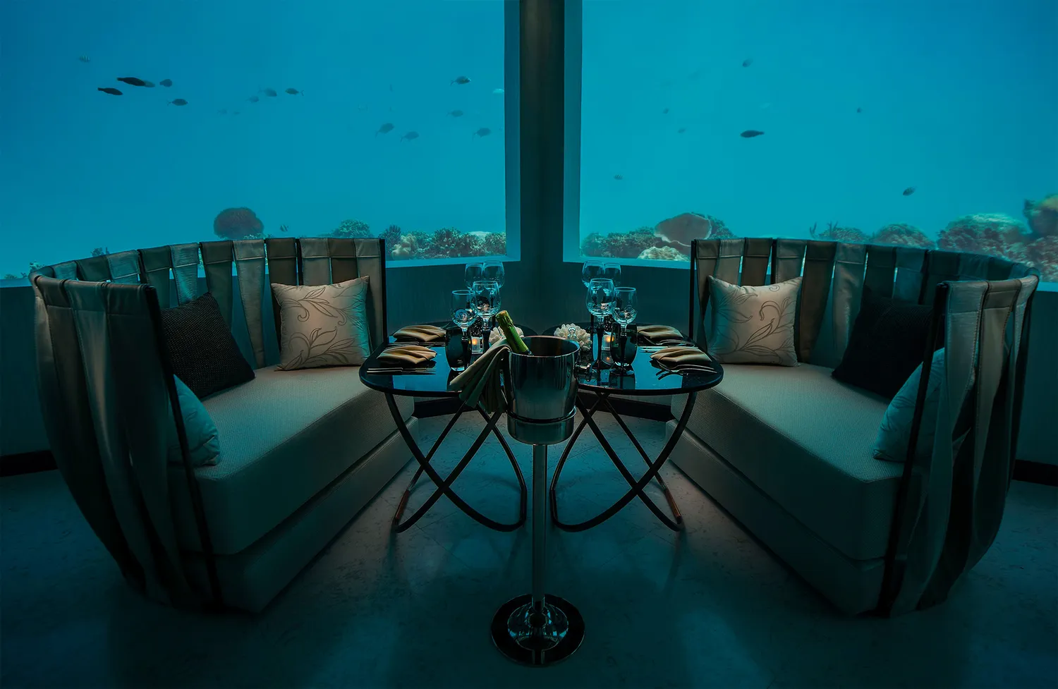 M6m restaurant Maldives