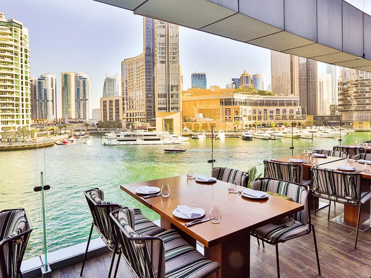 Marina Social restaurant Dubaï