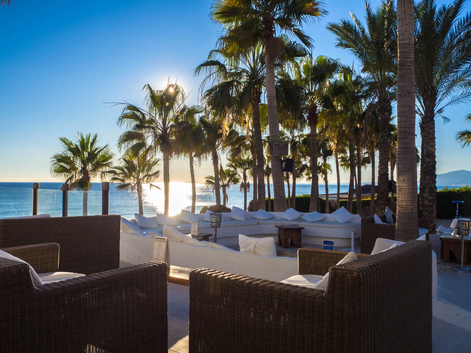 Nikki Beach restaurant Marbella