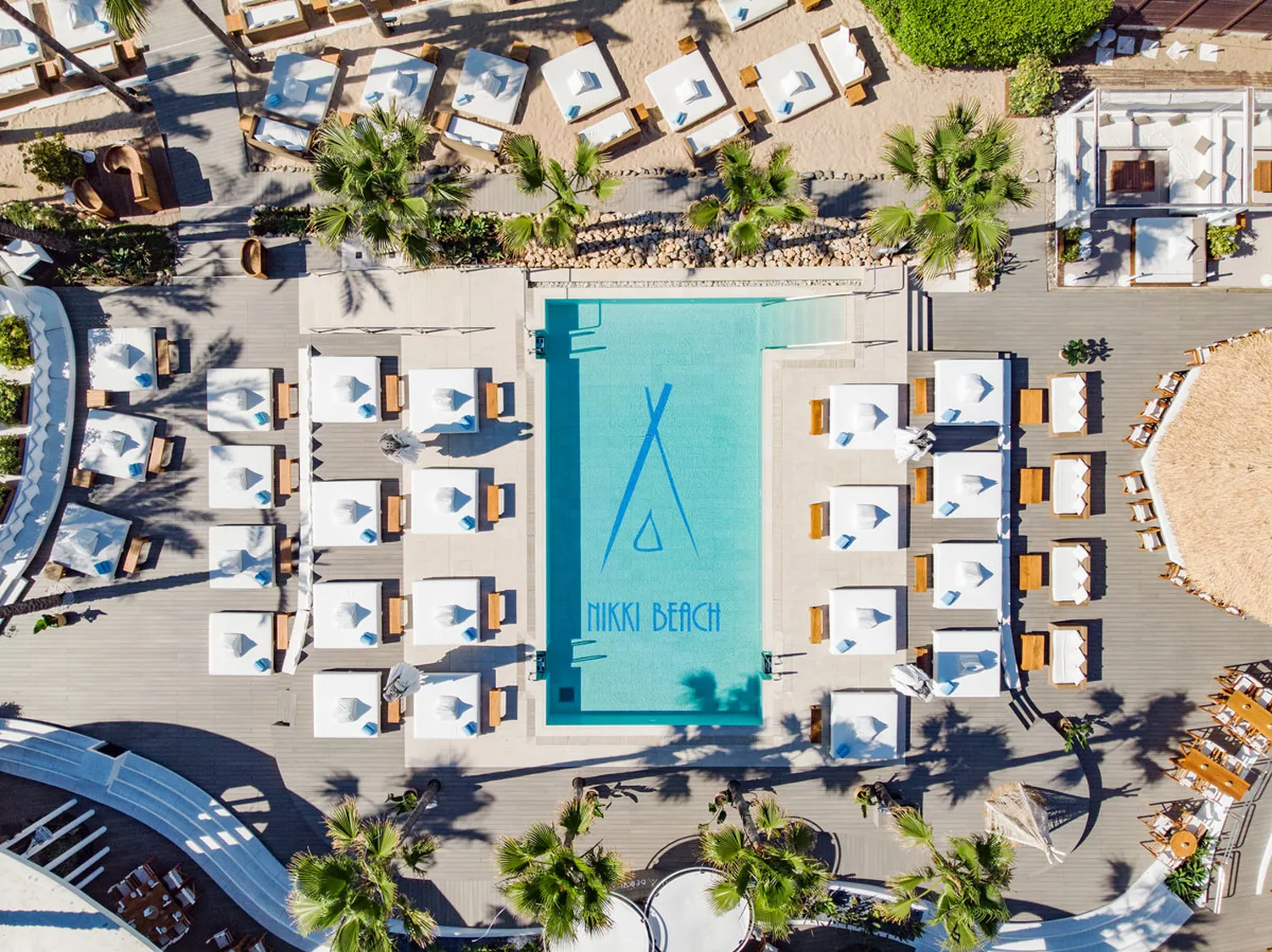 Nikki Beach restaurant Marbella