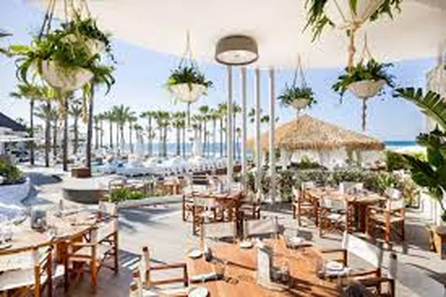 Nikki Beach restaurant Marbella