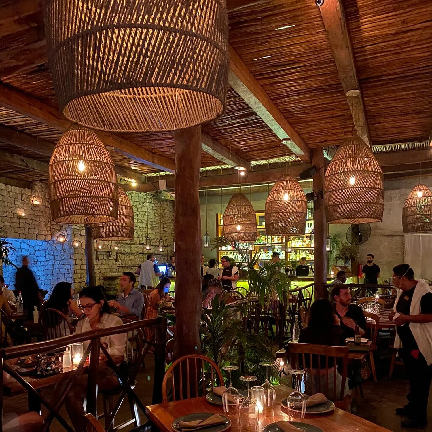 Rosanegra restaurant Tulum