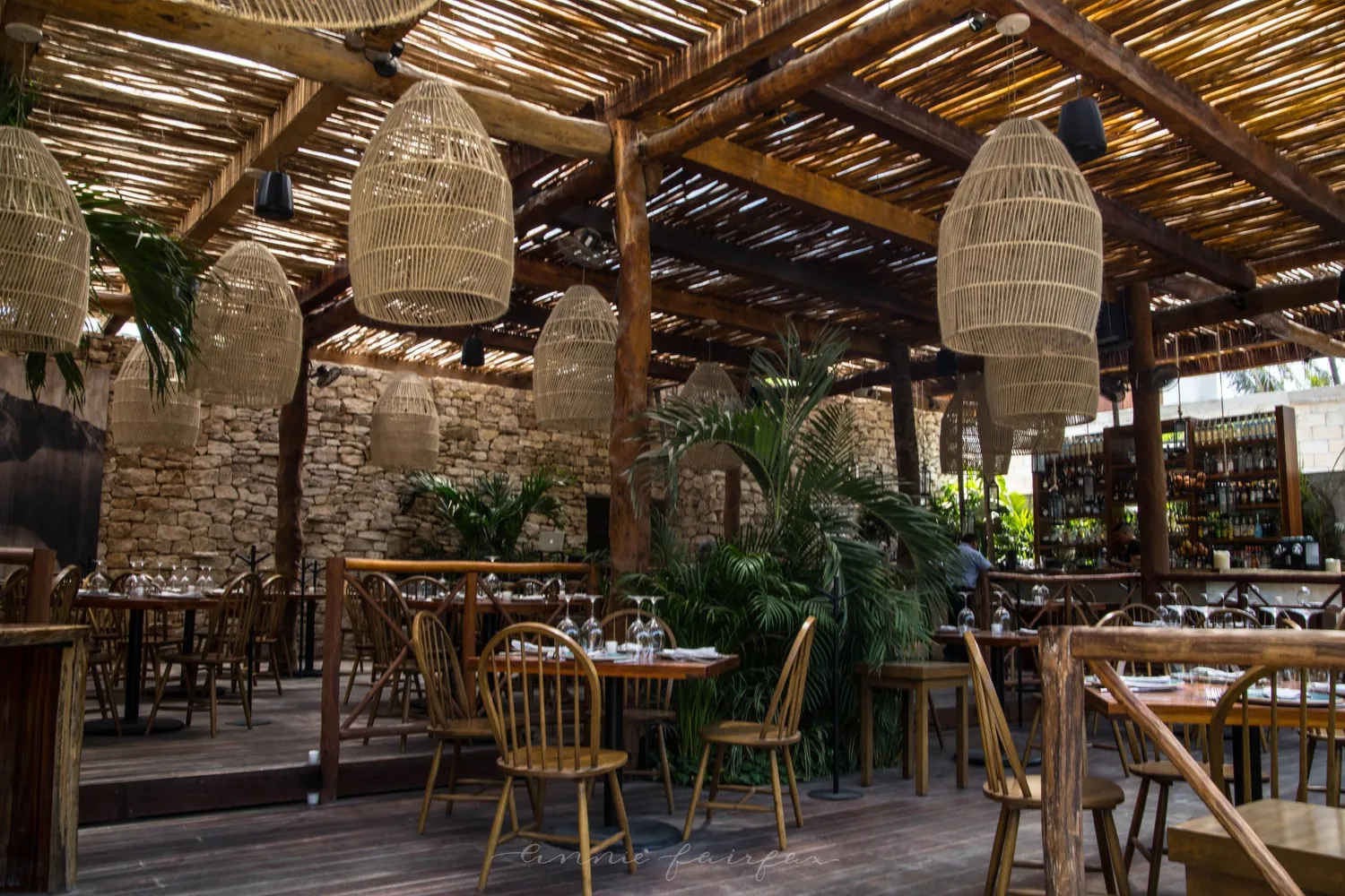 Rosanegra restaurant Tulum