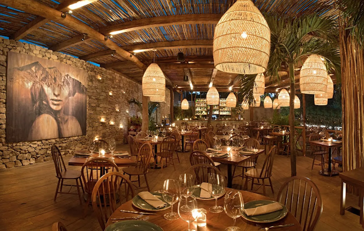 Rosanegra restaurant Tulum