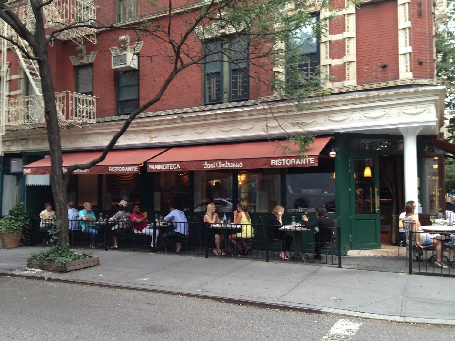 Sant Ambroeus restaurant NYC