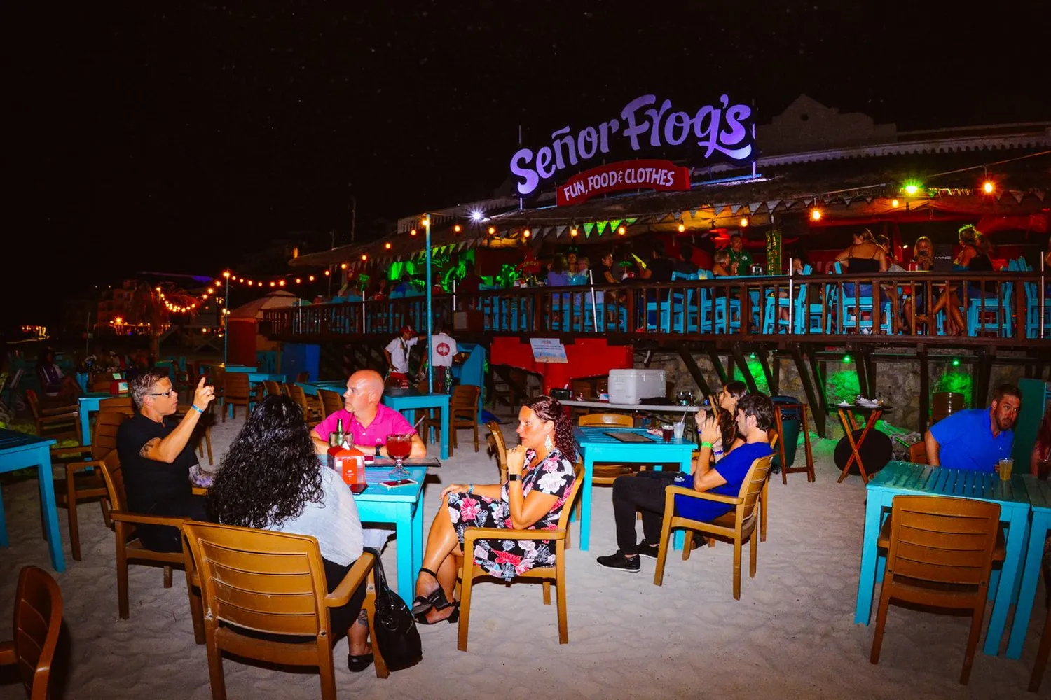 Señor Frog's restaurant Playa del carmen