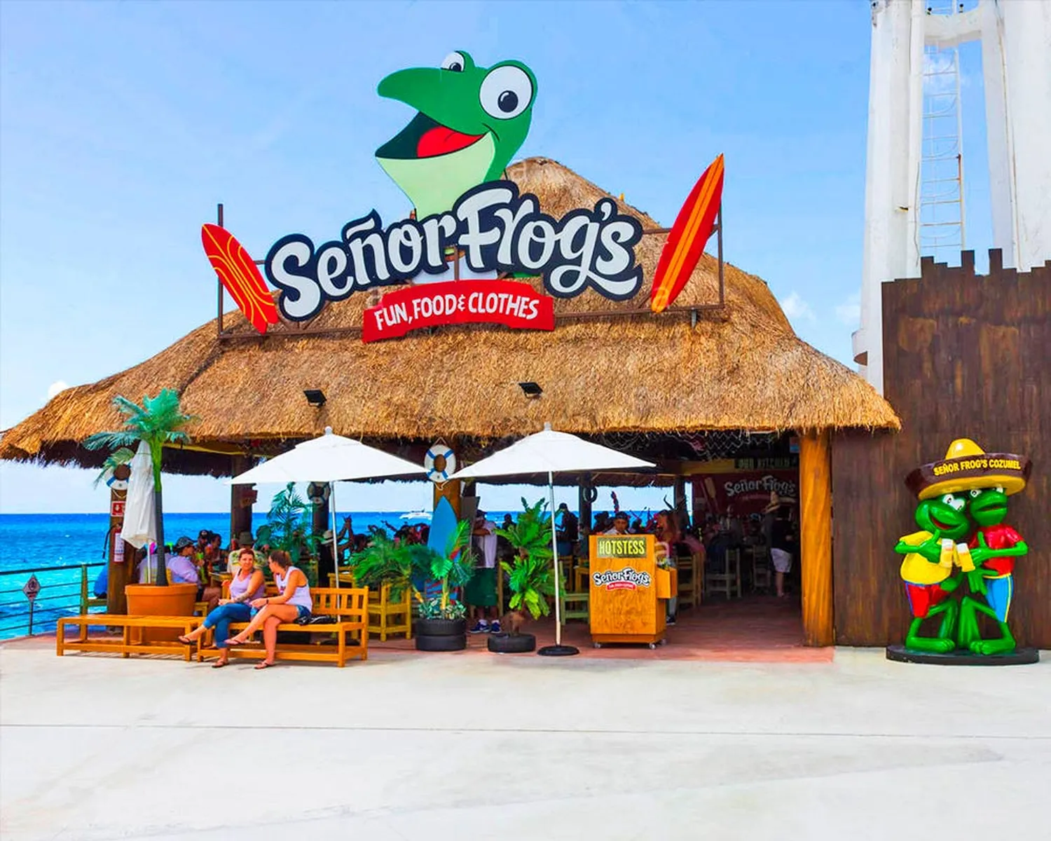 Señor Frog's restaurant Playa del carmen