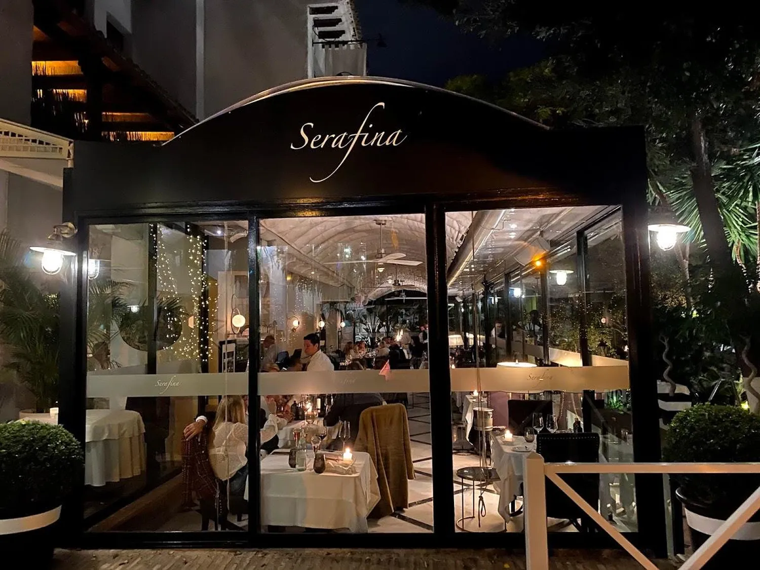 Serafina restaurant Marbella