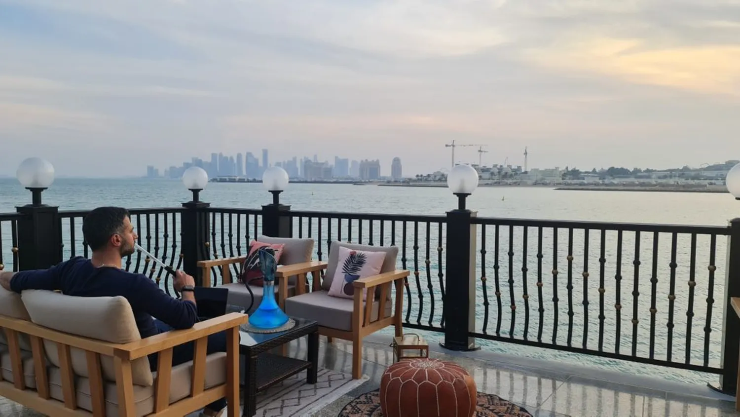 Shisha Terrace restaurant Doha